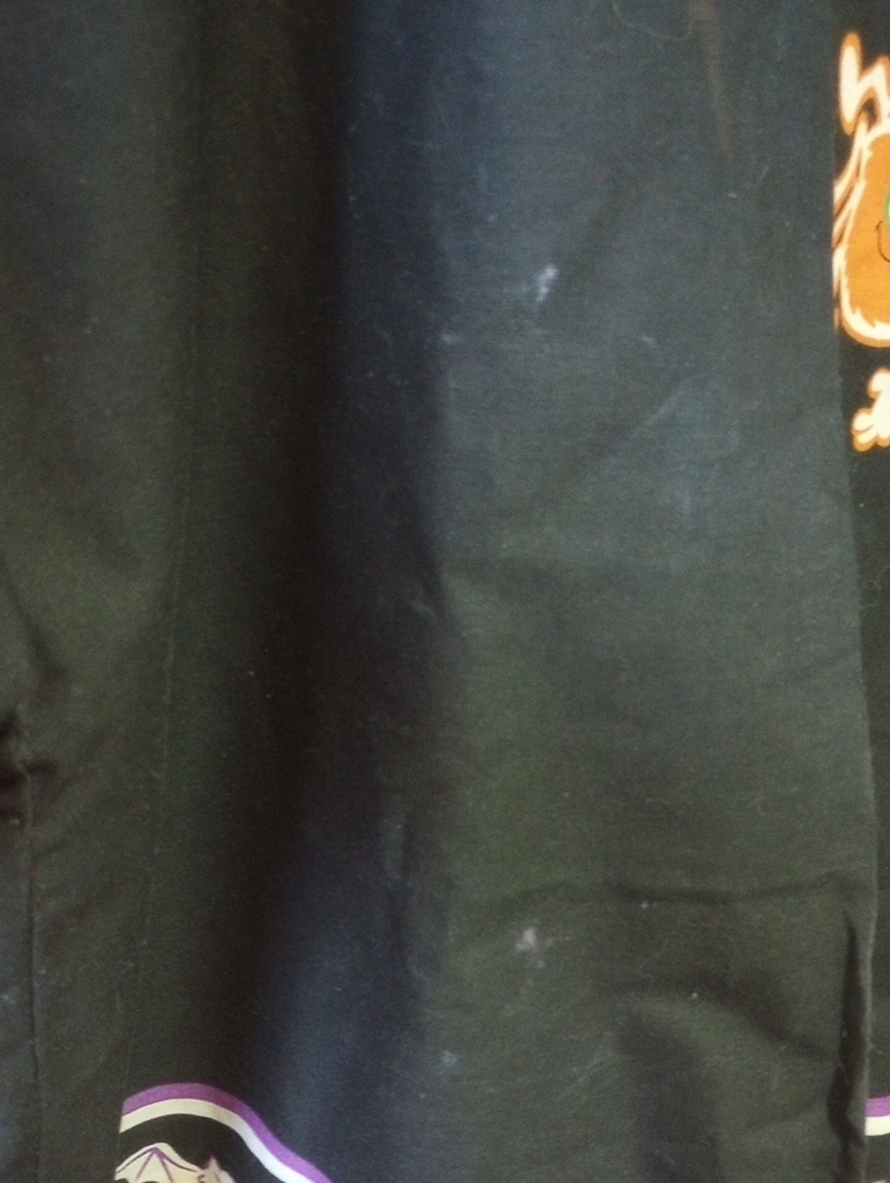 Vintage Halloween Witch Dress w/ Colorful Bats, Spiders, Cats & Pumpkins! - Picture 5 of 5